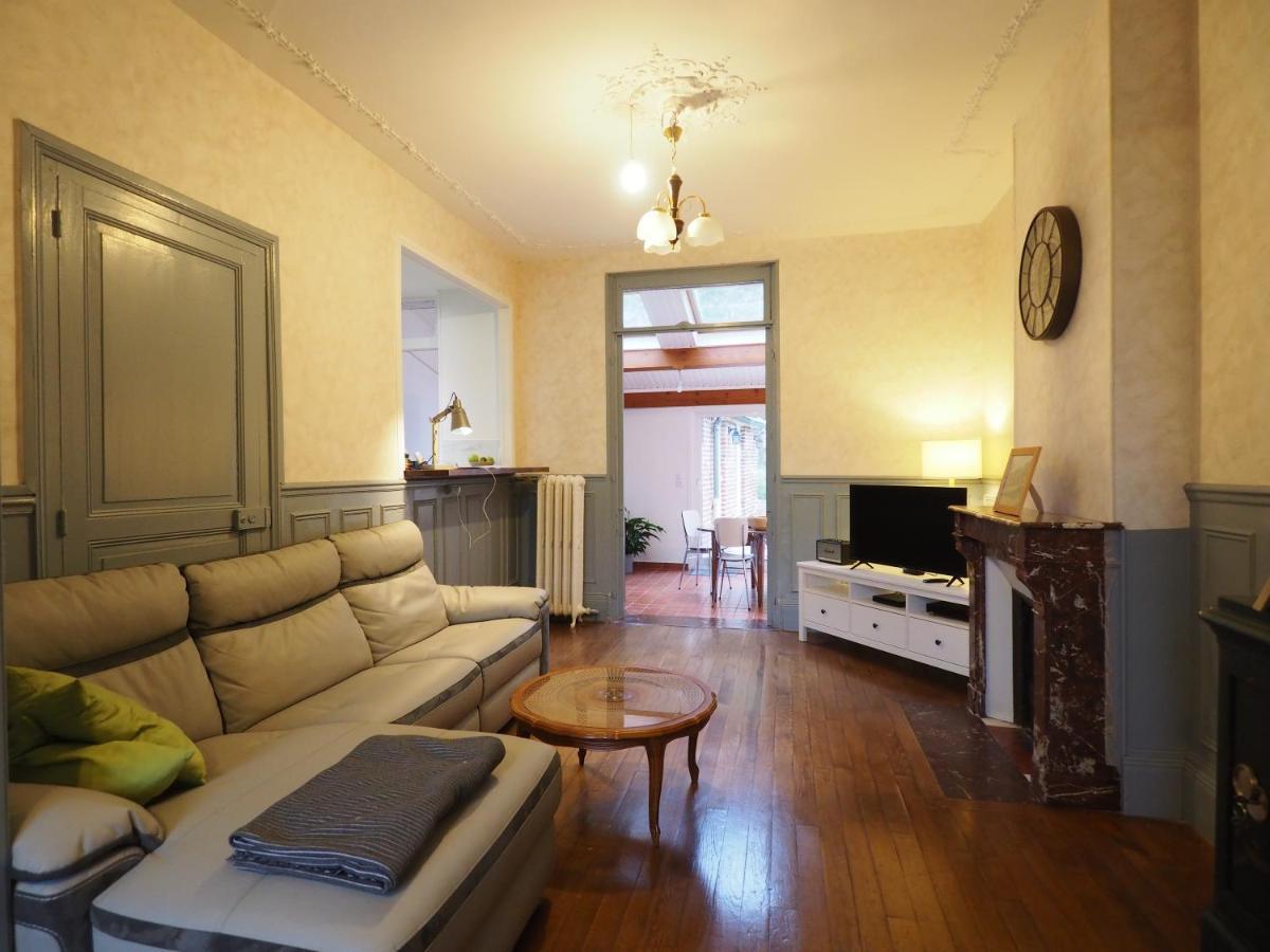 Elegant Bourgeoise Style House With Garden Laon Exterior foto